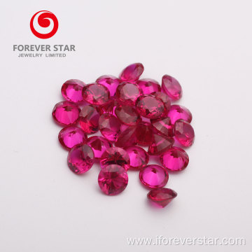 Wholesale Trendy Created Stone Created Ruby red corundum